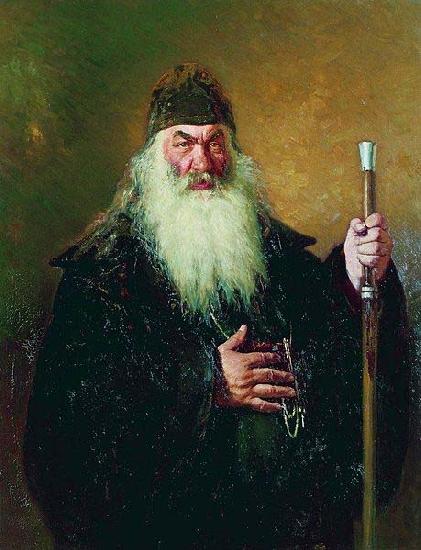Ilya Repin Protodeacon oil painting image